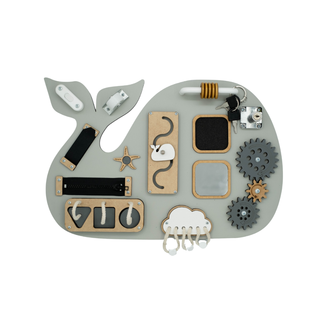 Wally the Whale Portable Activity Board