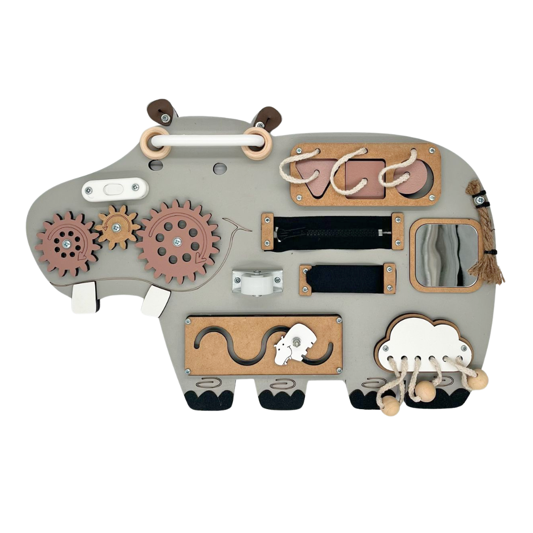 Hugo the Hippo Portable Activity Board - Image 2