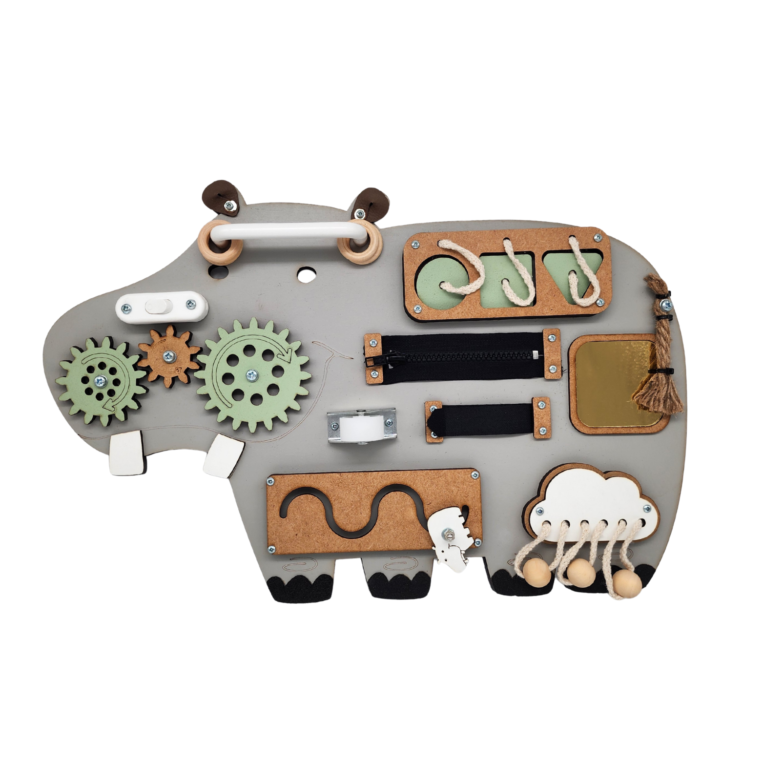 Hugo the Hippo Portable Activity Board - Image 3