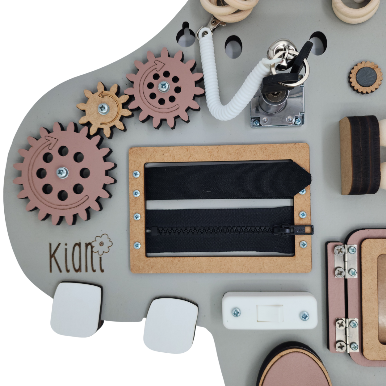 Hugo the Hippo Wall-mounted Activity Board - Image 6