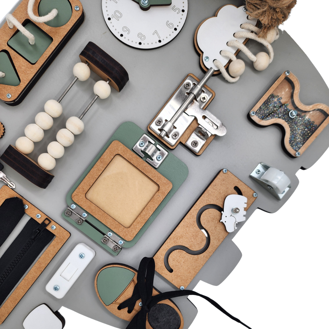 Hugo the Hippo Wall-mounted Activity Board - Image 16